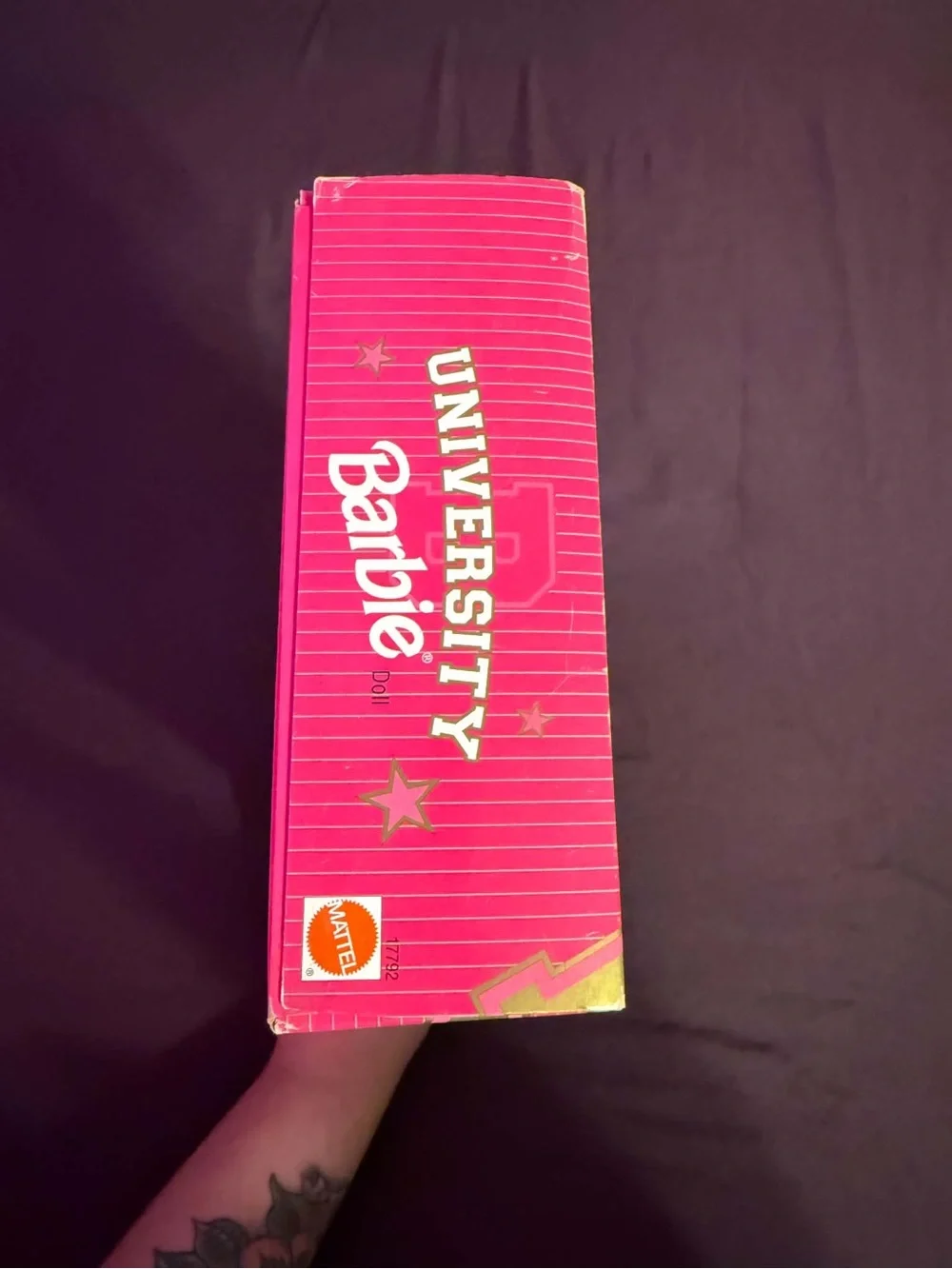 Vintage 1997 Barbie Doll University of Tennessee Cheerleader Mattel #17554 NIB